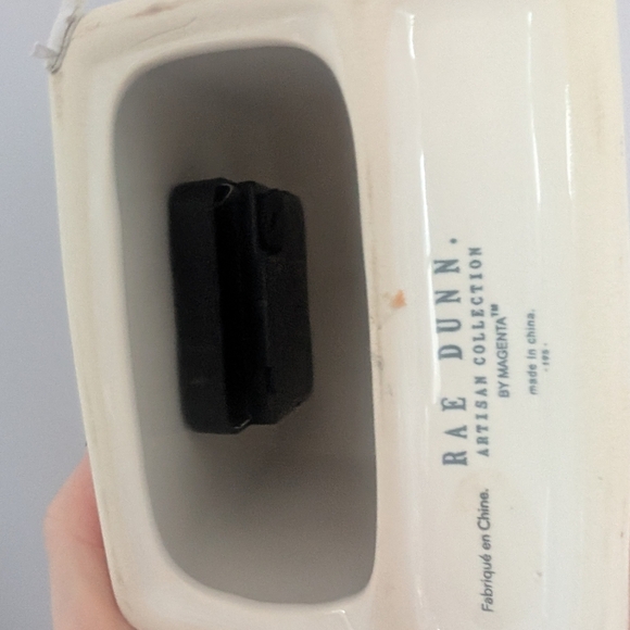 Rae Dunn Cream Clock - Picture 6 of 6